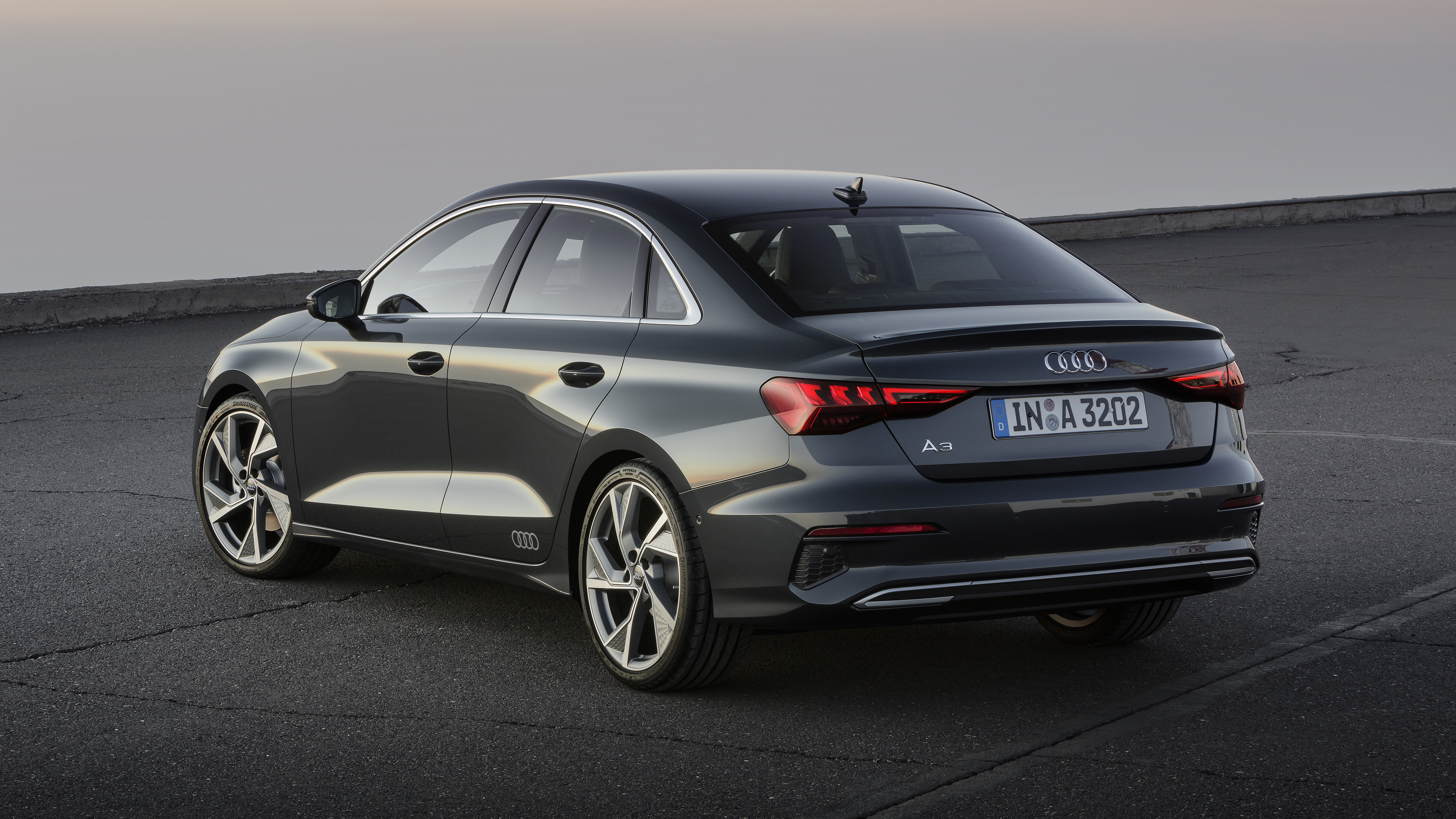 2020 Audi A3 Saloon - rear 3/4 static 