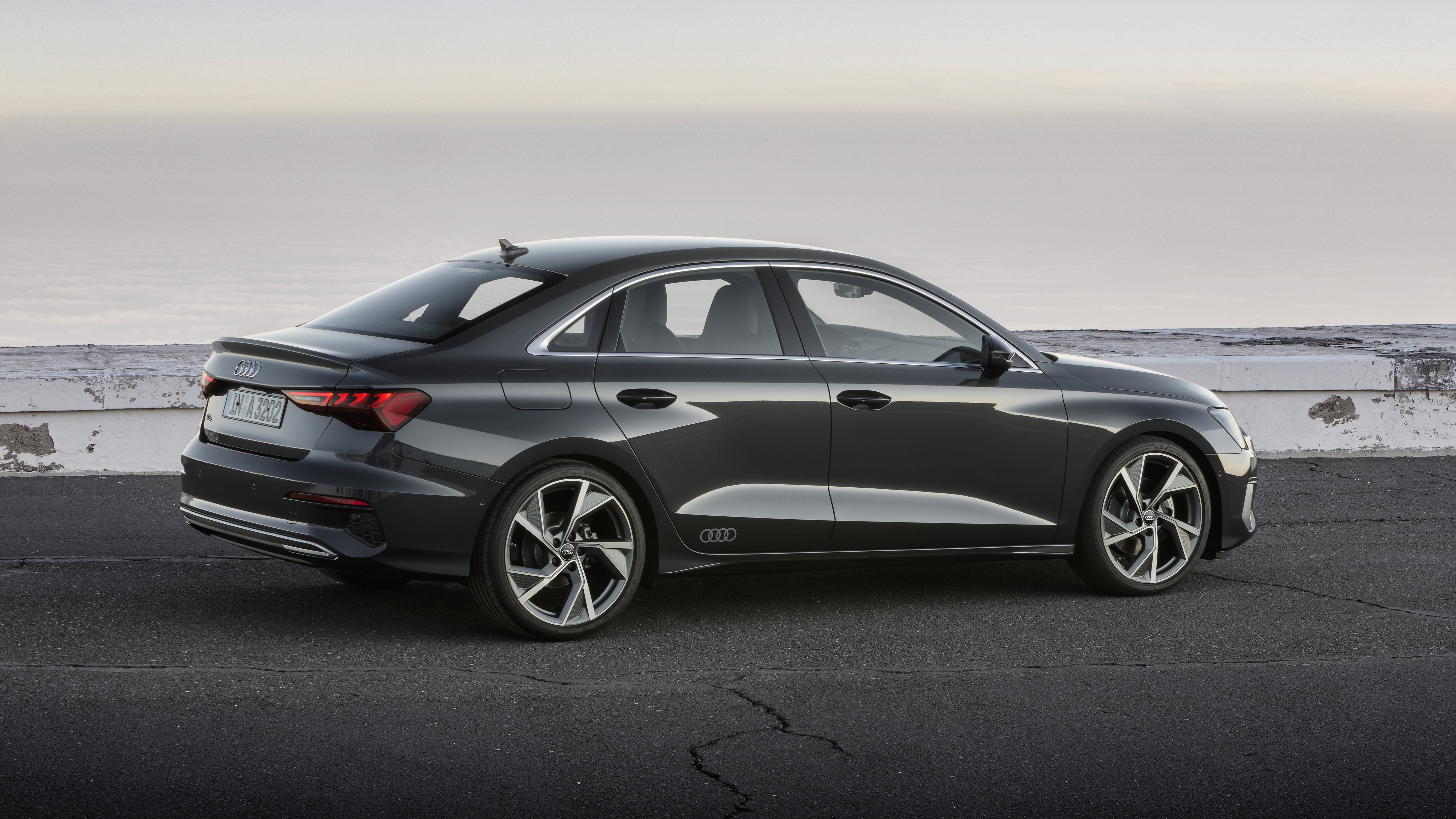 2020 Audi A3 Saloon - rear 3/4 static view