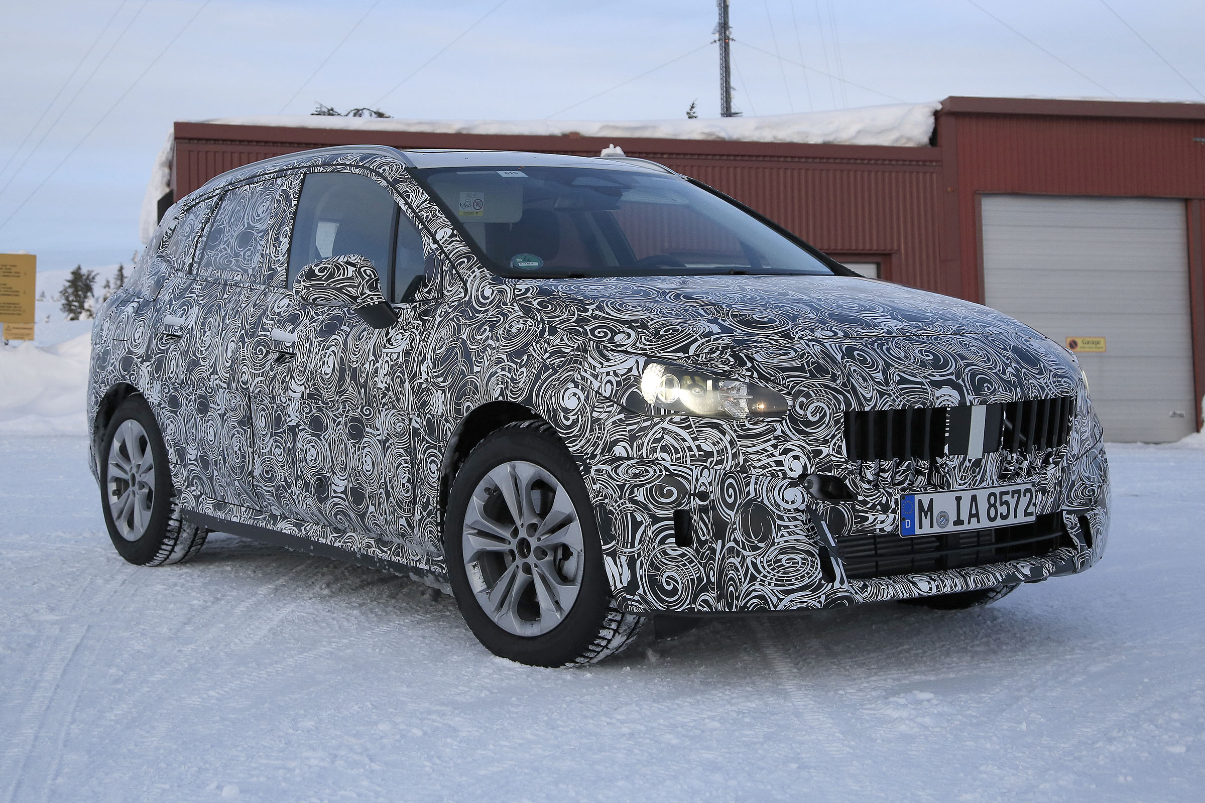 BMW 2 Series Active Tourer prototype