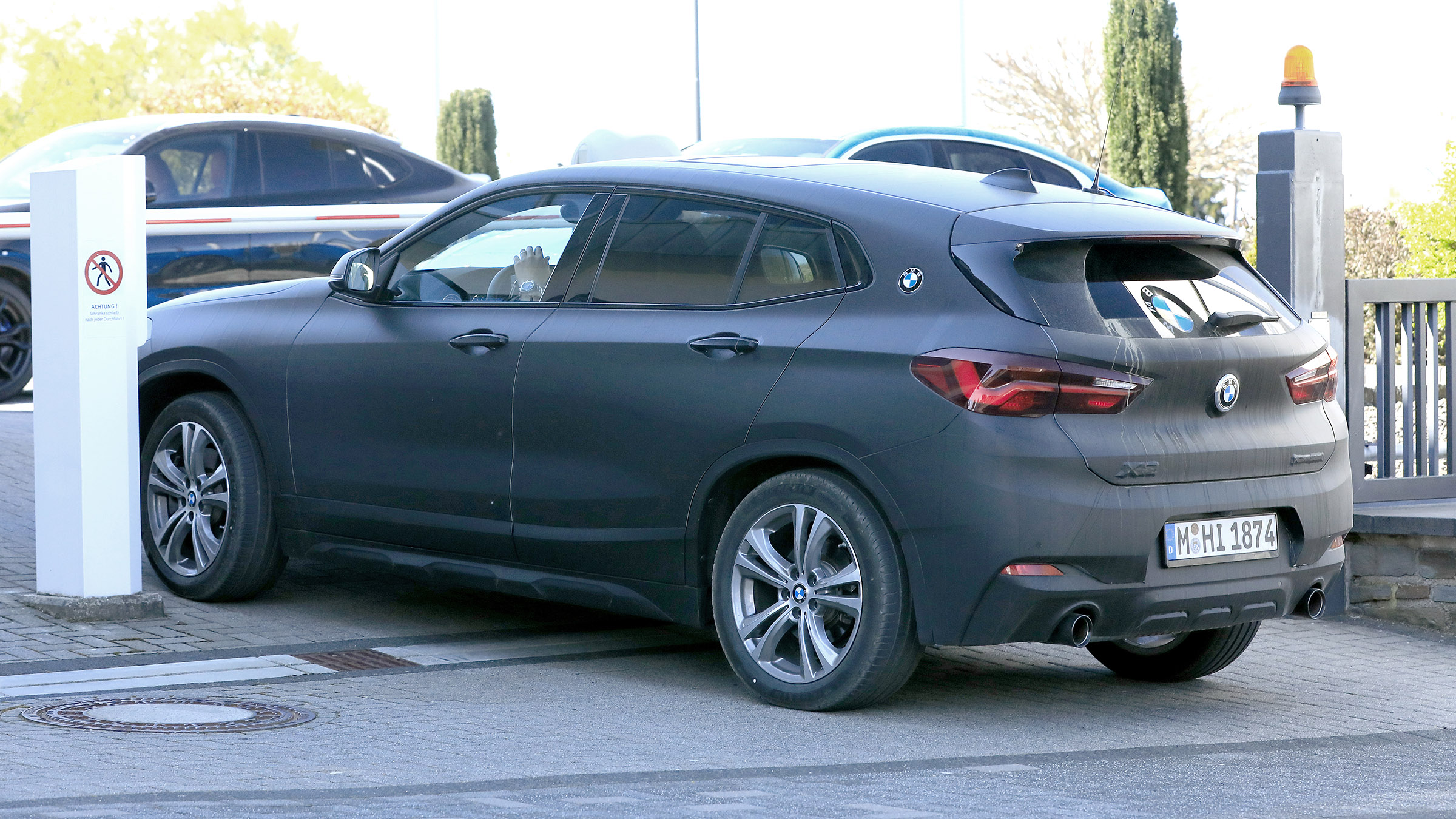 BMW X2 facelift rear