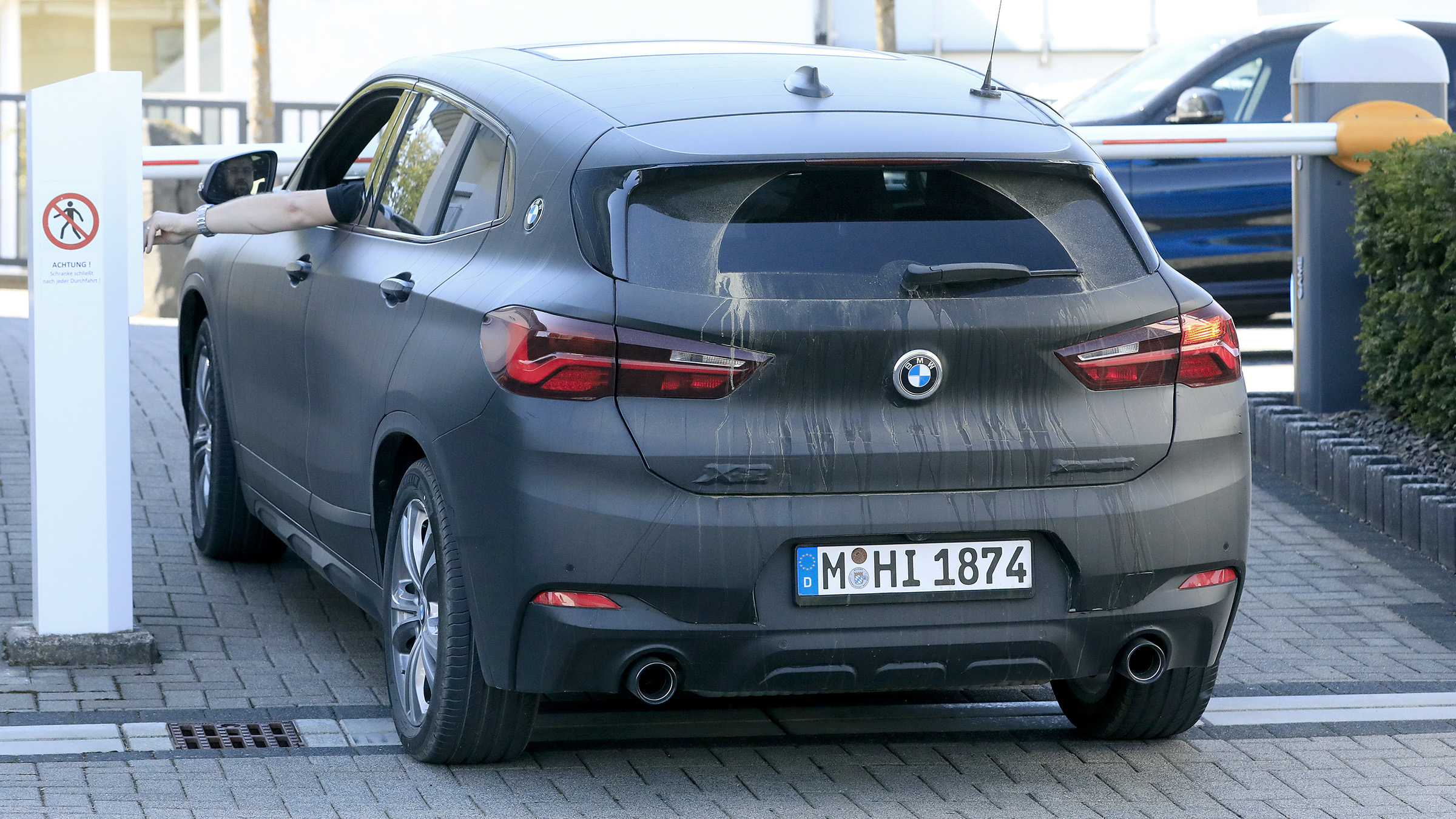 BMW X2 facelift rear end