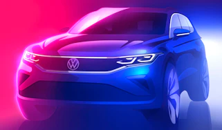 2020 Volkswagen Tiguan teaser sketch
