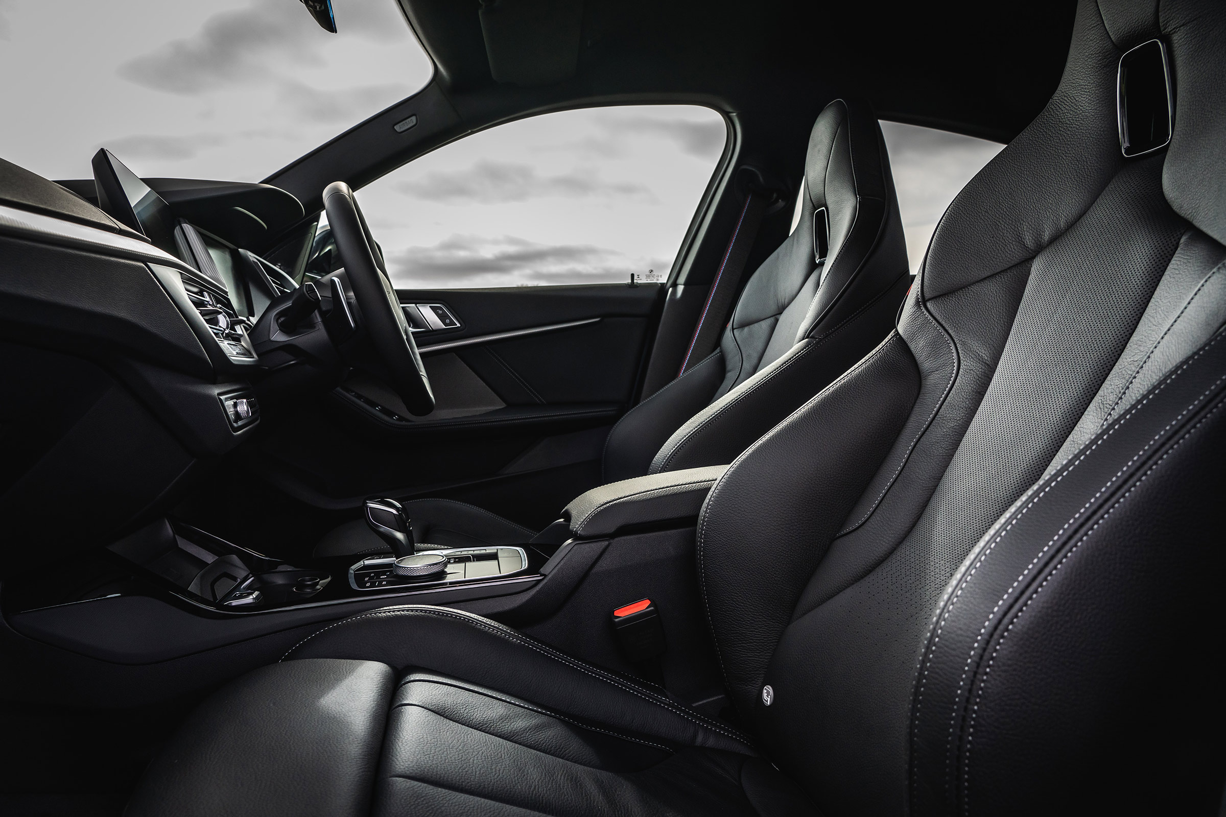 BMW M235i Gran Coupe saloon front seats