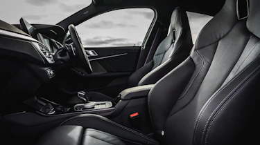BMW M235i Gran Coupe saloon front seats