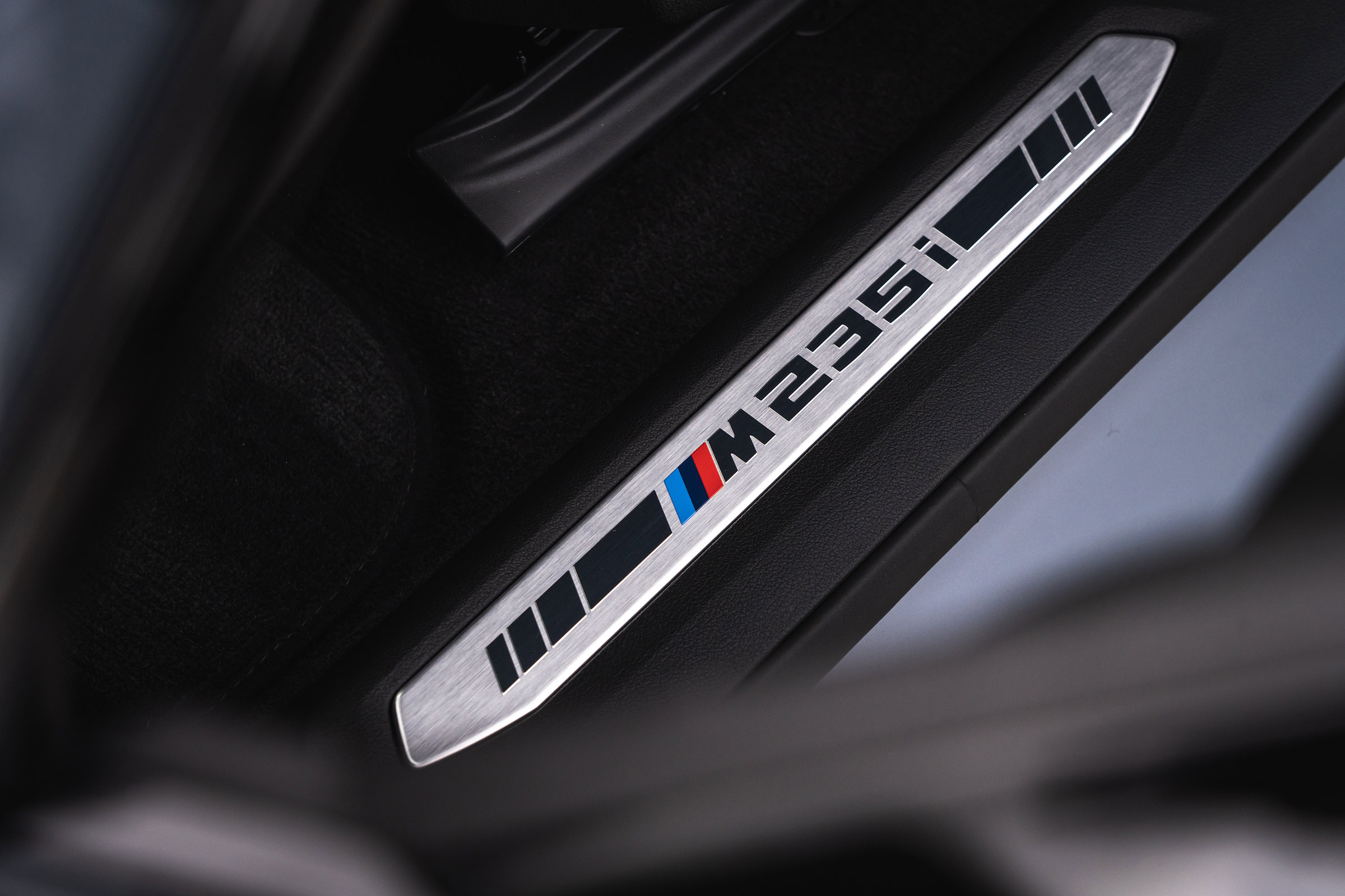 BMW M235i Gran Coupe saloon door sill