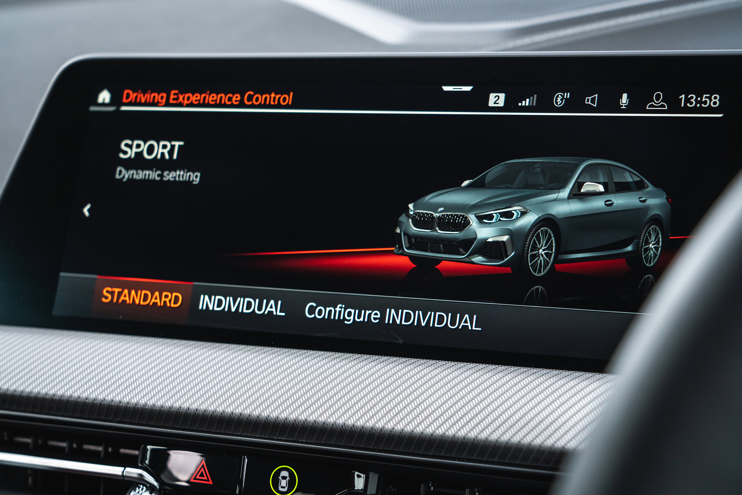 BMW M235i Gran Coupe saloon infotainment