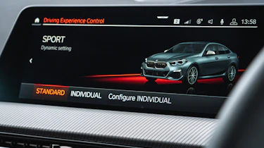 BMW M235i Gran Coupe saloon infotainment