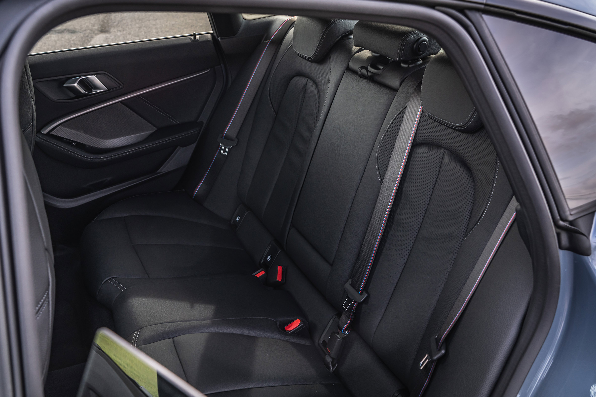 BMW M235i Gran Coupe saloon rear seats