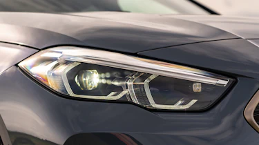 BMW M235i Gran Coupe saloon headlights
