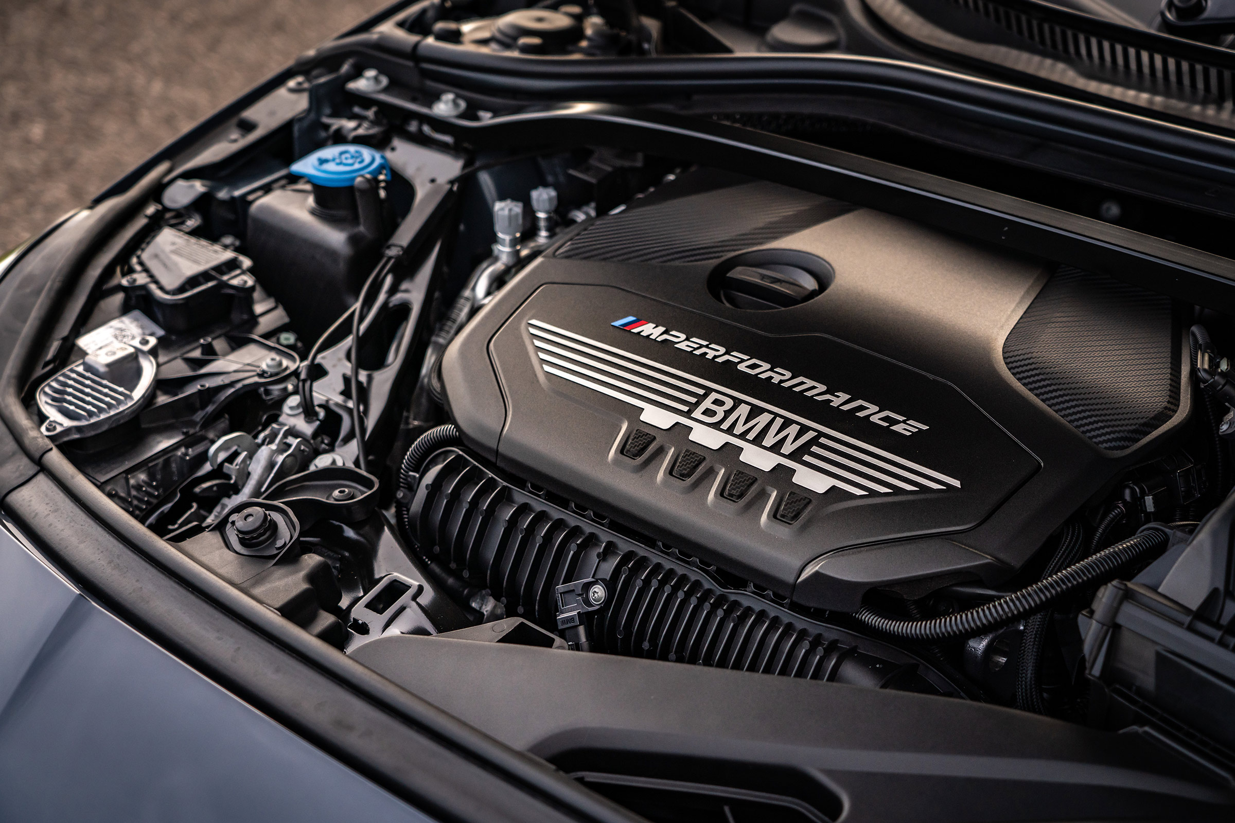 BMW M235i Gran Coupe saloon engine