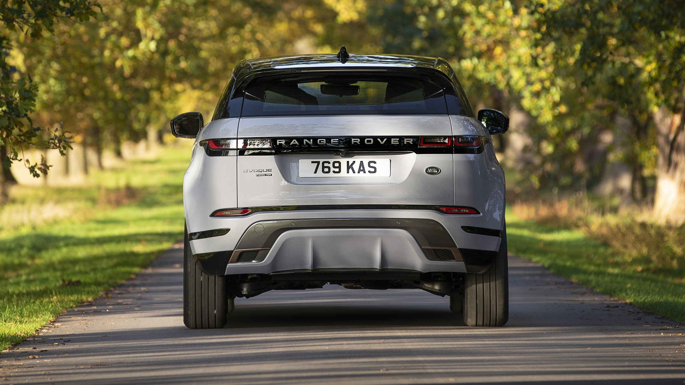 Range Rover Evoque P300e rear end