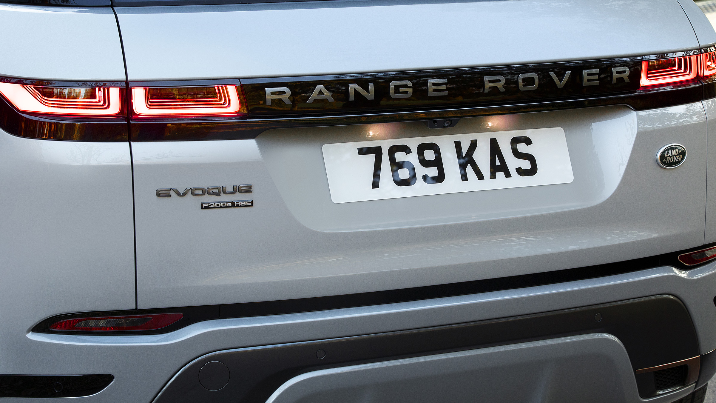 Range Rover Evoque P300e tailgate