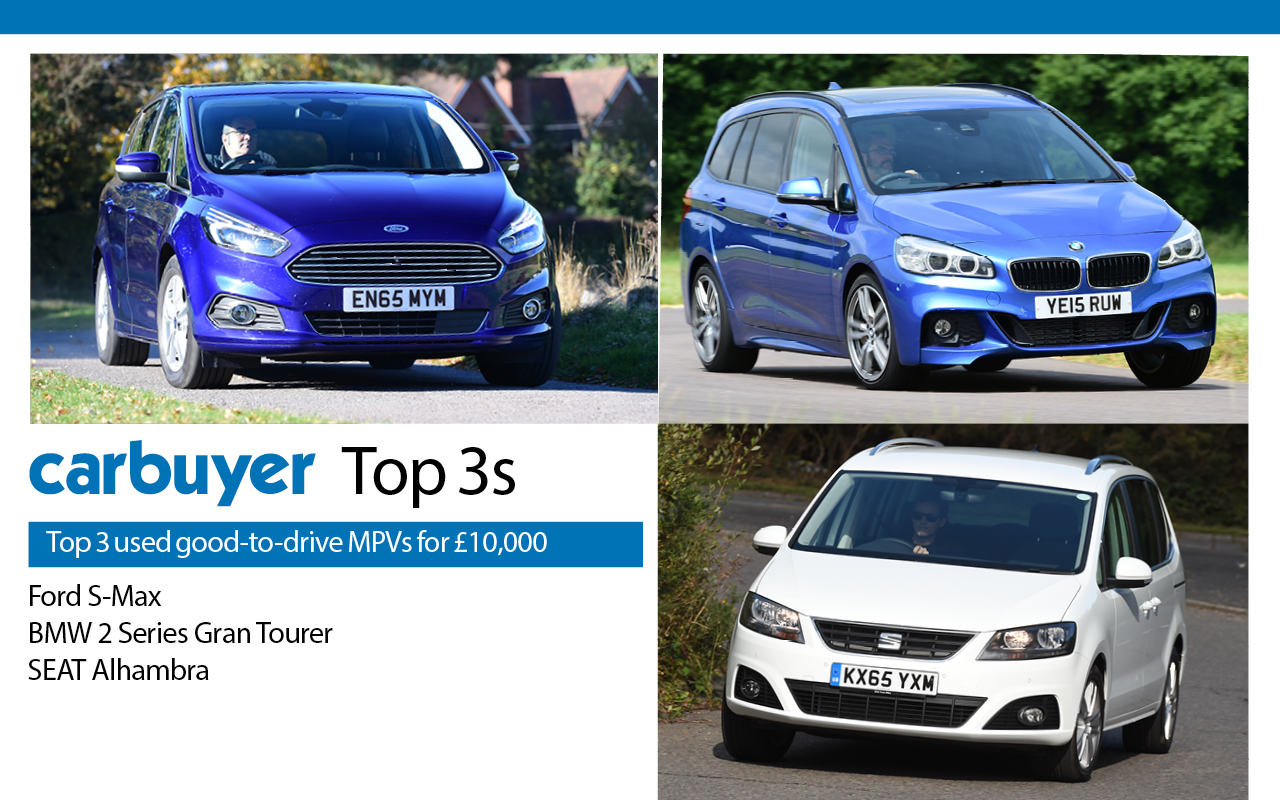 Top 3 used good-to-drive MPVs for £10,000