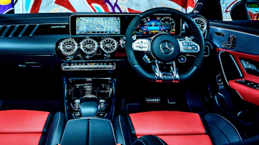 Mercedes-AMG CLA 45 saloon interior