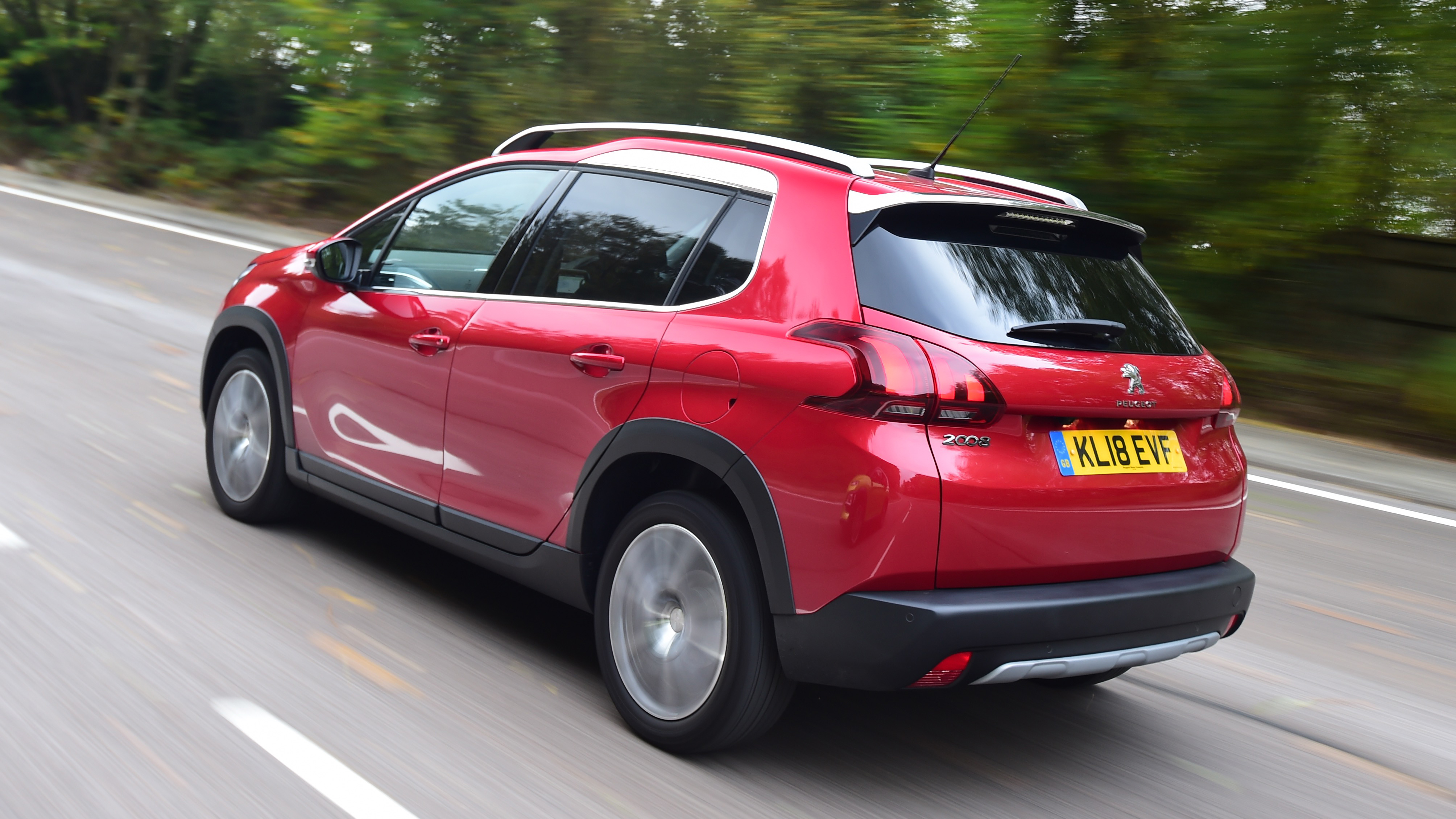 Peugeot 2008 - rear 3/4 view