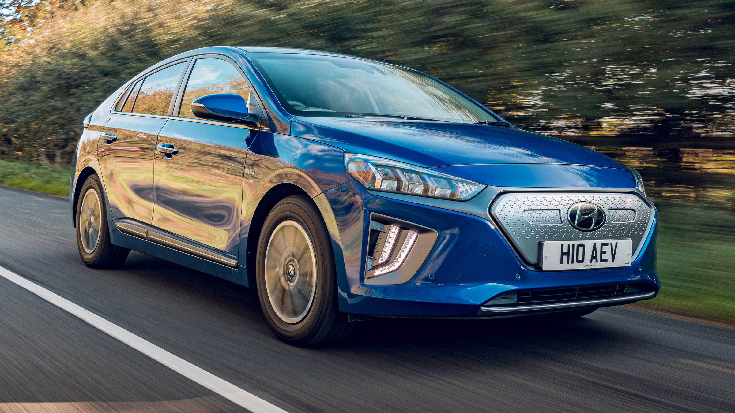 Hyundai Ioniq Electric driving