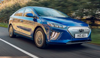 Hyundai Ioniq Electric driving