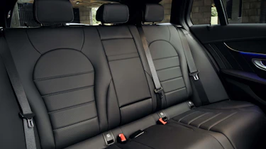 Mercedes C-Class Estate rear seats