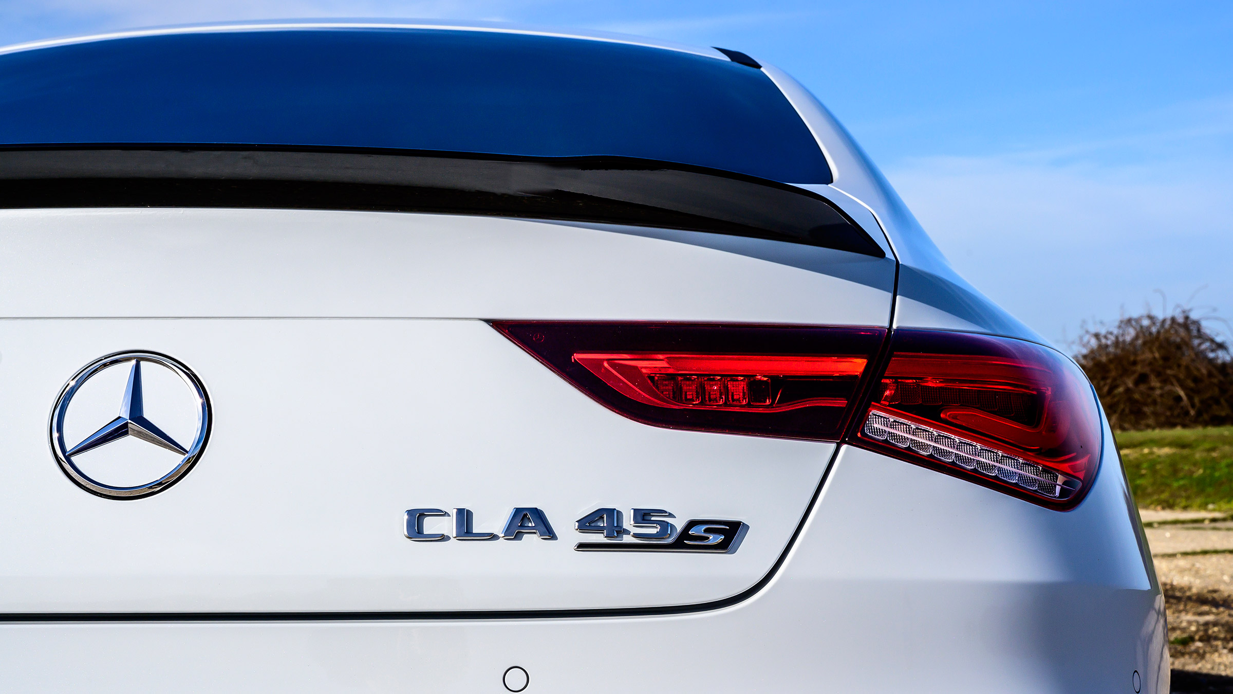 Mercedes-AMG CLA 45 saloon boot badge
