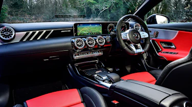 Mercedes-AMG CLA 45 saloon dashboard