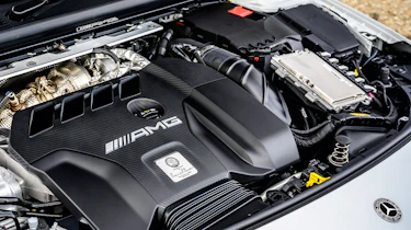 Mercedes-AMG CLA 45 saloon engine