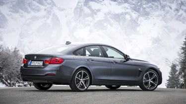 BMW 4 Series Gran Coupe rear 3/4 static