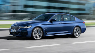 New 2020 BMW 5 Series saloon - front 3/4 dynamic