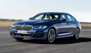 New 2020 BMW 5 Series saloon - front 3/4 driving