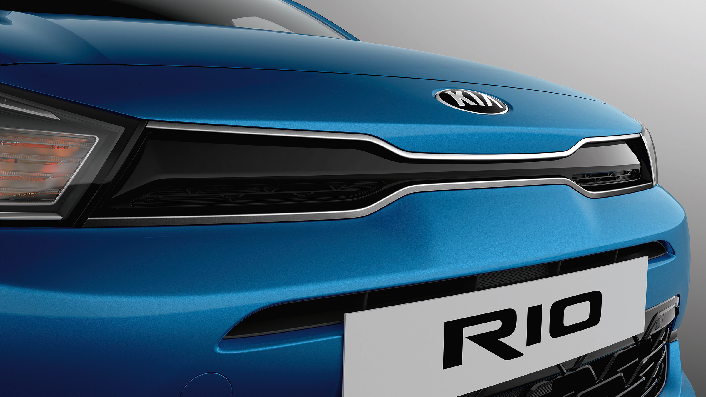 Kia Rio grille