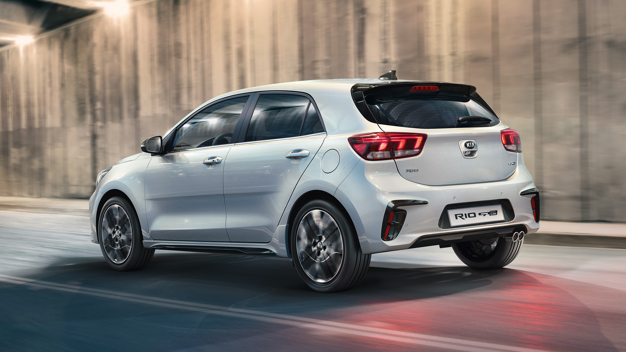 Kia Rio GT-Line rear view