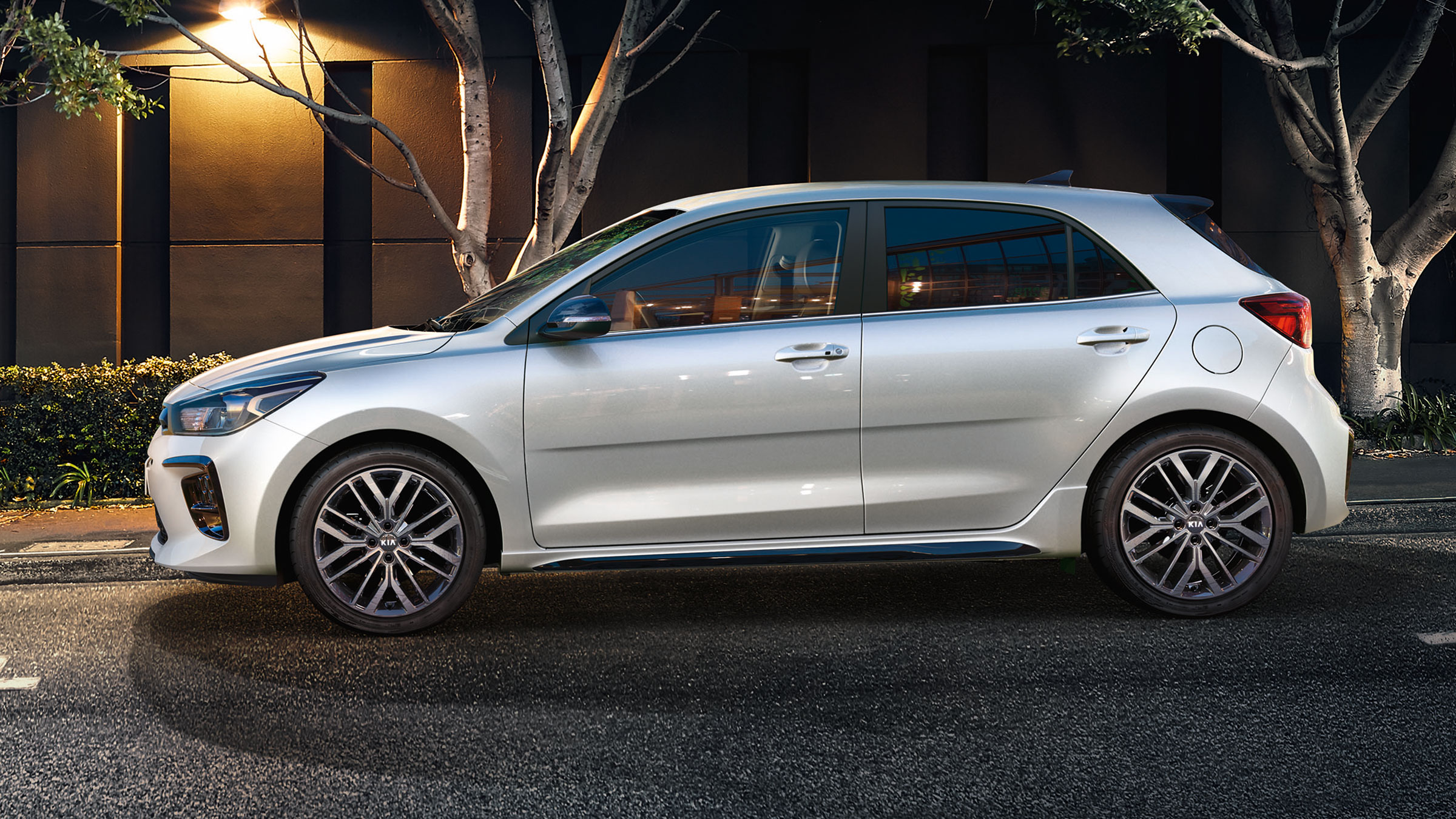 Kia Rio GT-Line side view