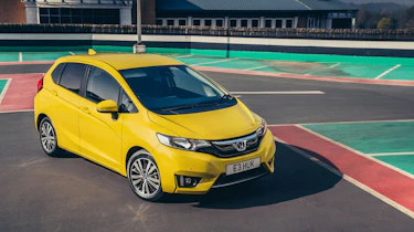 Old Honda Jazz front 3/4 static