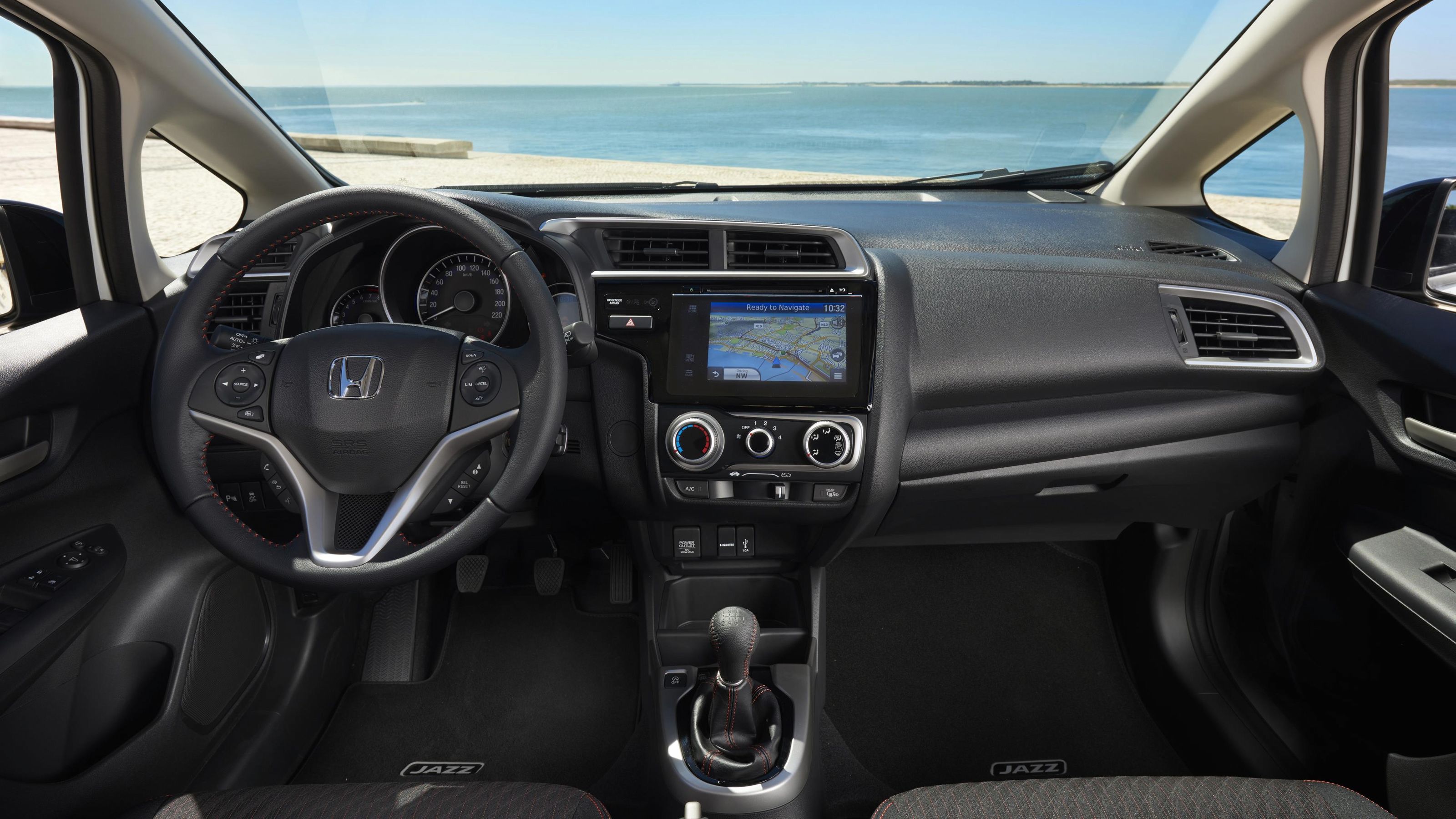 Old Honda Jazz interior
