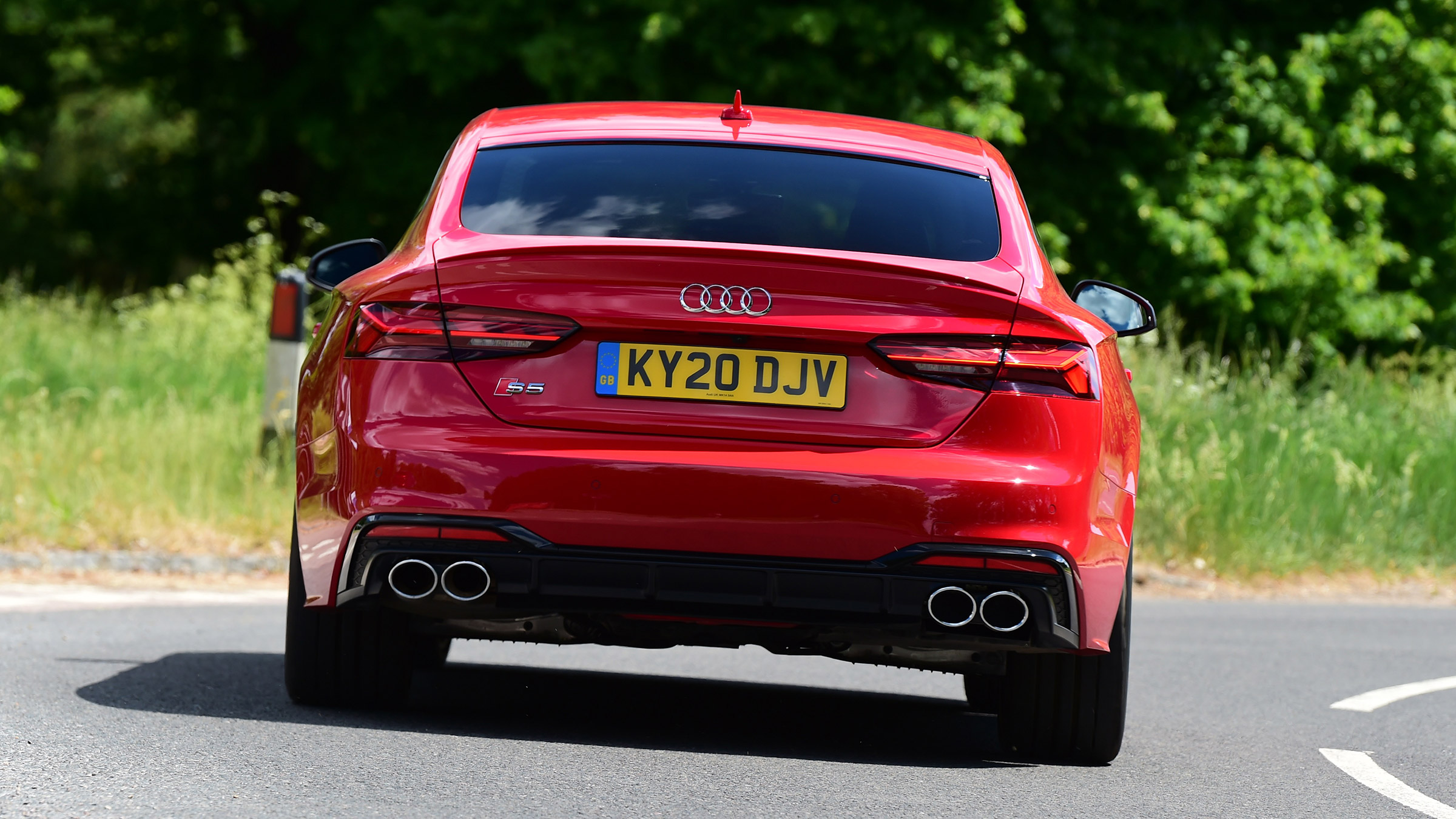 Audi S5 Sportback rear cornering