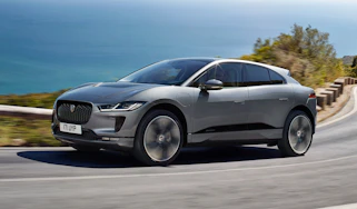 2020 Jaguar I-Pace - front 3/4 dynamic view