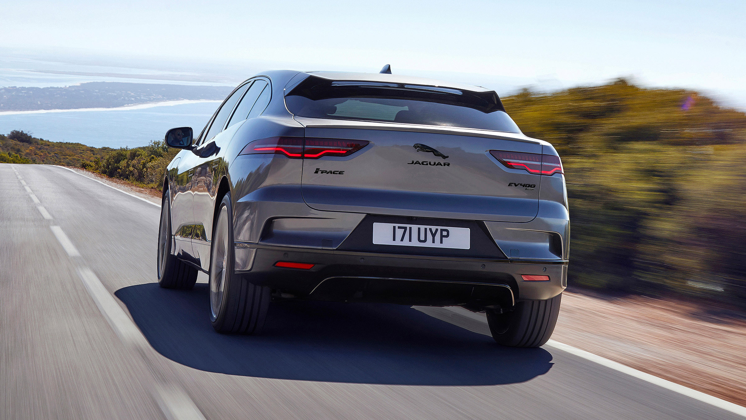 2020 Jaguar I-Pace - rear dynamic view