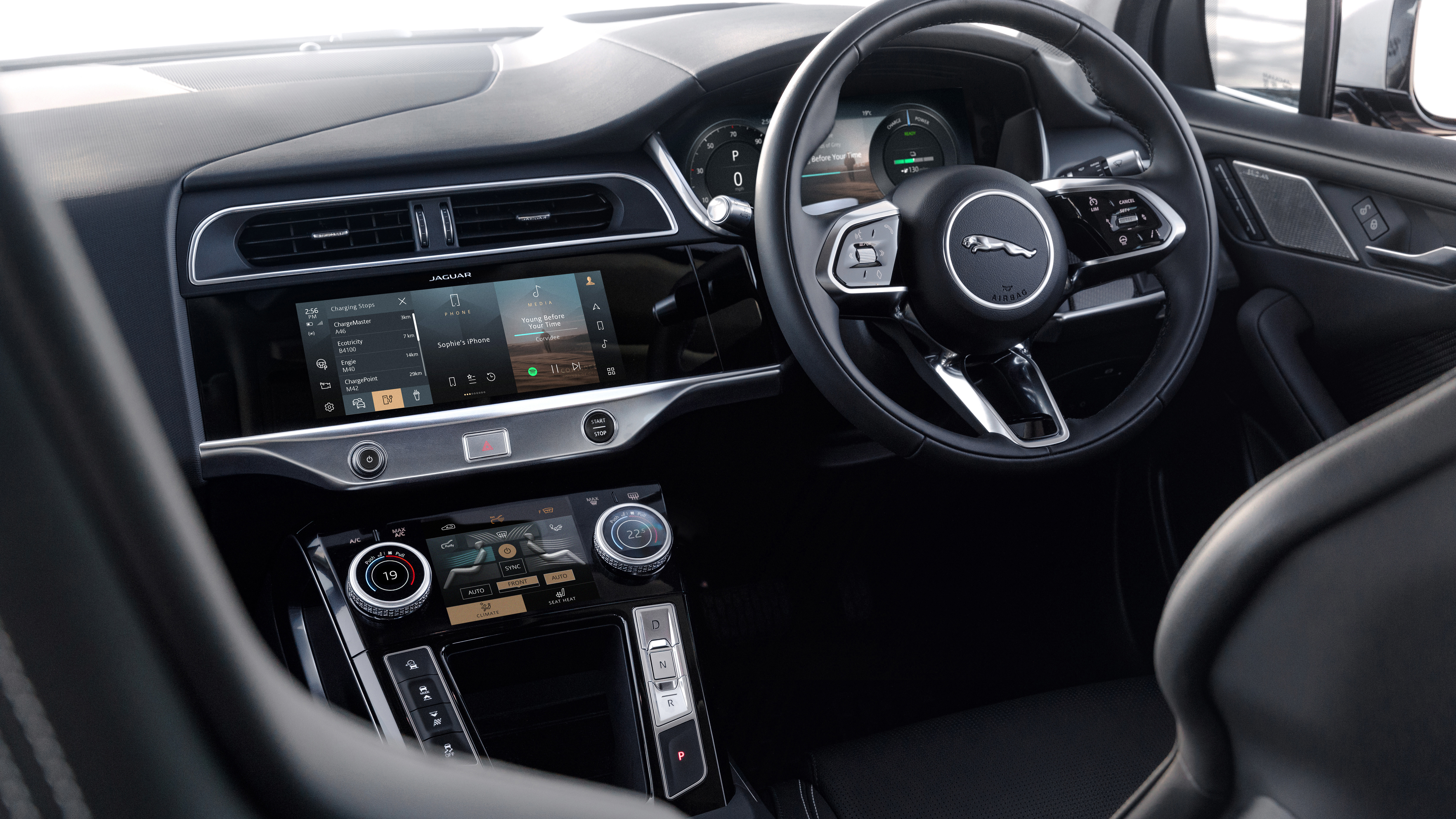 2020 Jaguar I-Pace - dashboard close view