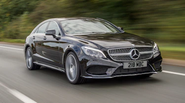 Mercedes CLS - front 3/4 driving