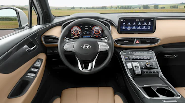 2020 Hyundai Santa Fe interior