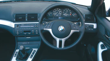 BMW 3 Series convertible - interior