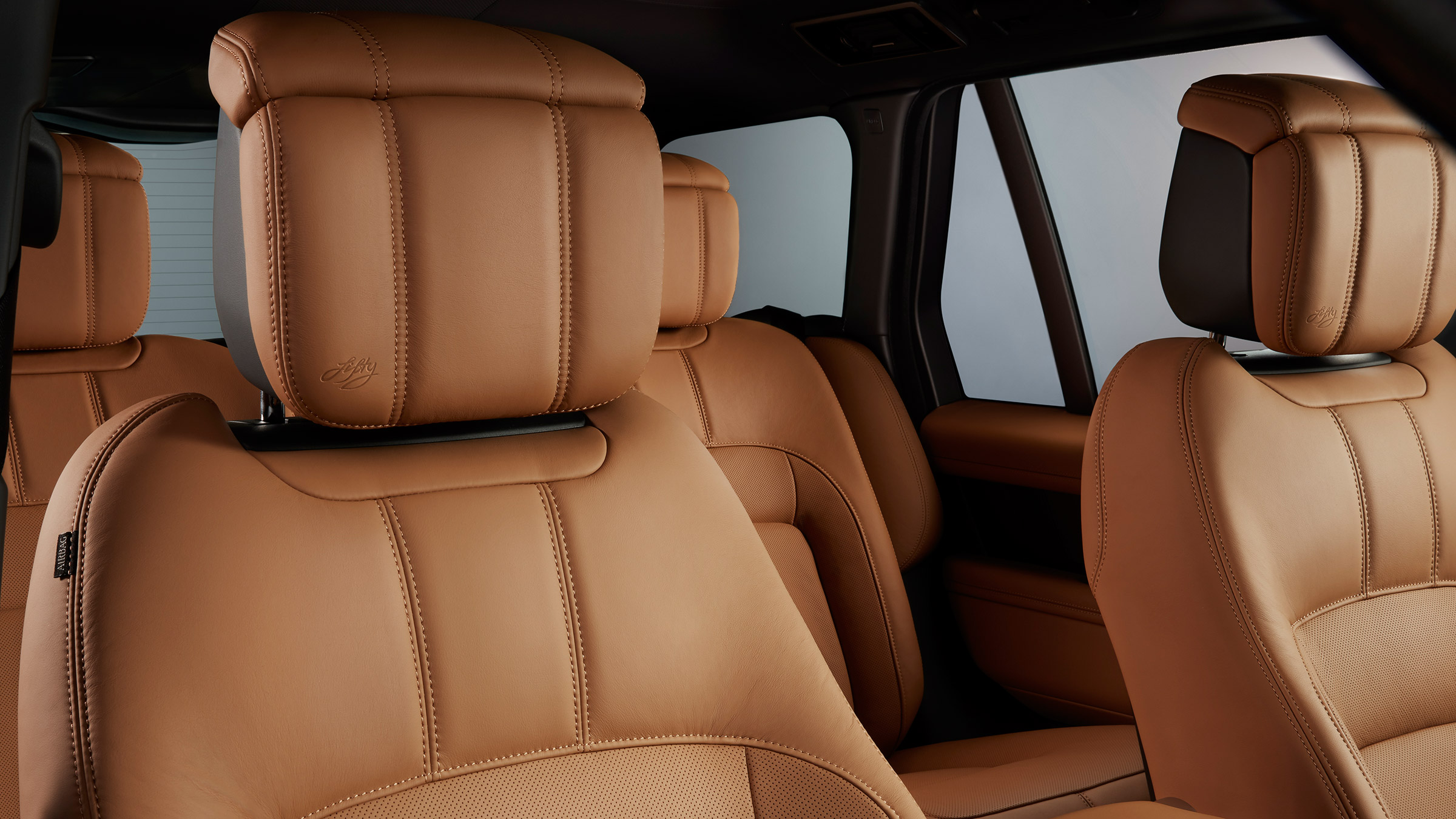 Range Rover Fifty seat detail