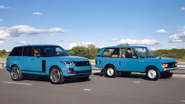 Range Rover Fifty and original Range Rover