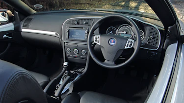 Saab 9-3 convertible - interior