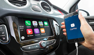 Vauxhall Adam infotainment system