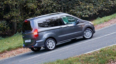 Ford Tourneo Courier on hill