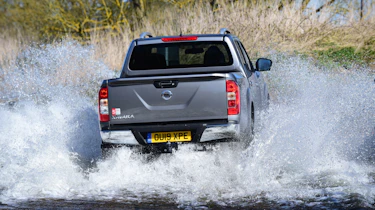 Nissan Navara - rear view off-roading