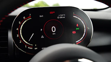 MINI JCW GP - digital dial cluster