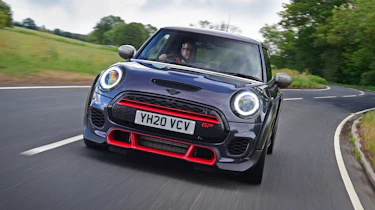 MINI JCW GP - front 3/4 dynamic driving