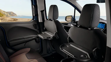 Ford Tourneo Courier rear seat trays