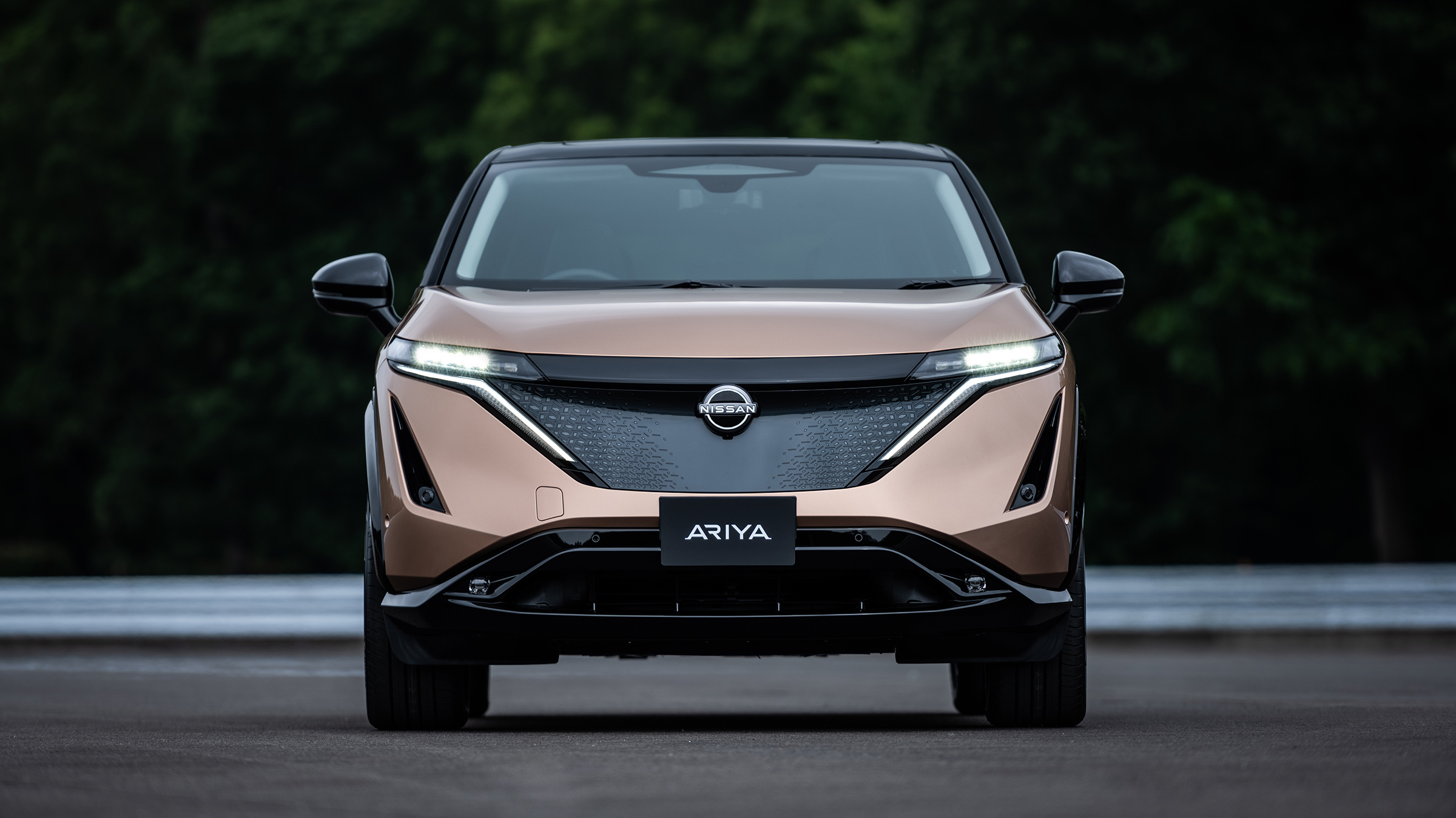 Nissan Ariya front end